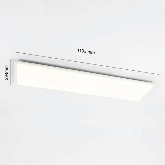 B-Ware Lindby Luay LED-Panel Deckenlampe Hängelampe Leuchte Leuchte 3000-6000K 36W weiß