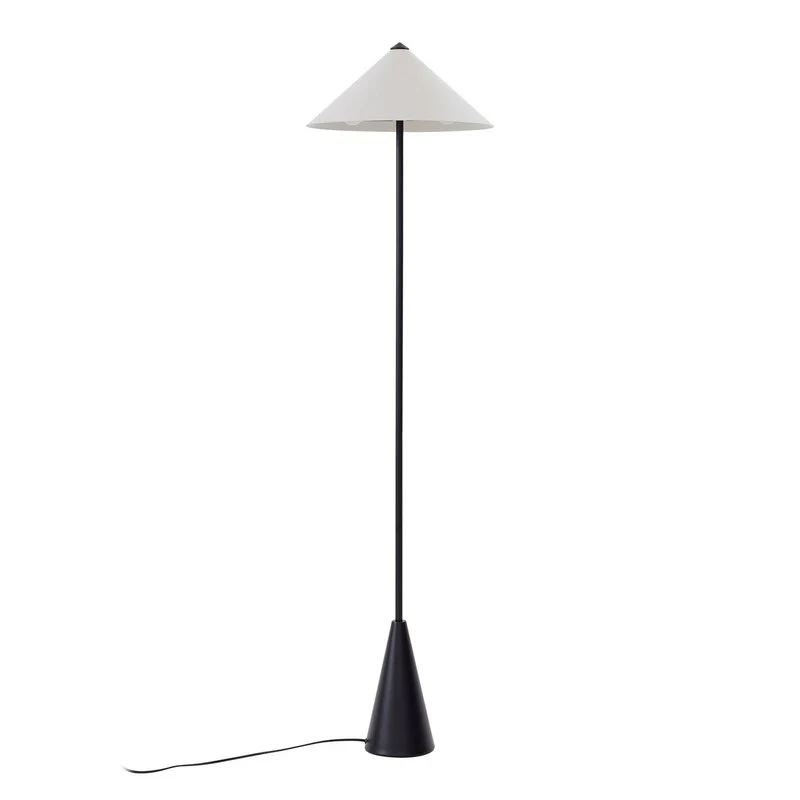 B-Ware Lindby Stehleuchte Standlampe Leuchte Lampe Norvik H150cm Metall schwarz grau