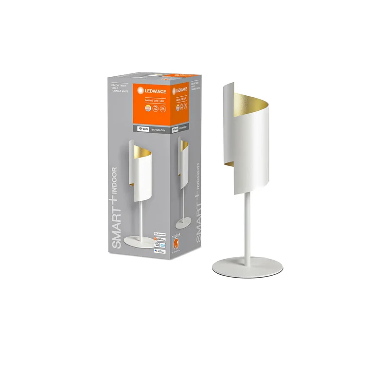 B-Ware LEDVANCE Tischleuchte Tischlampe SMART+ WiFi Decor Twist weiß Stahl WLAN App LED