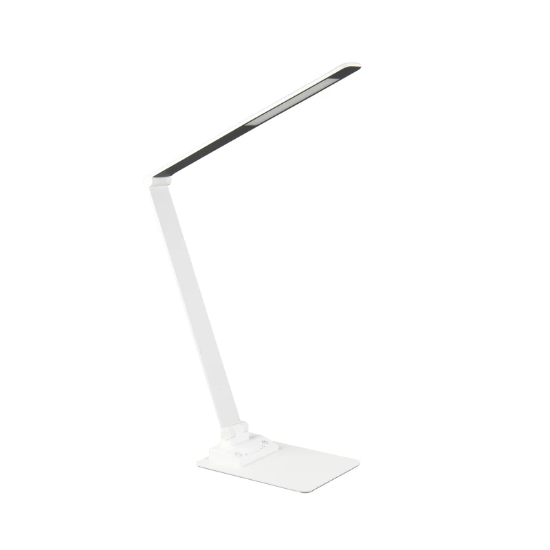 B-Ware LED-Tischleuchte Travis weiß dimmbar Touch USB CCT 650lm Trio Lighting