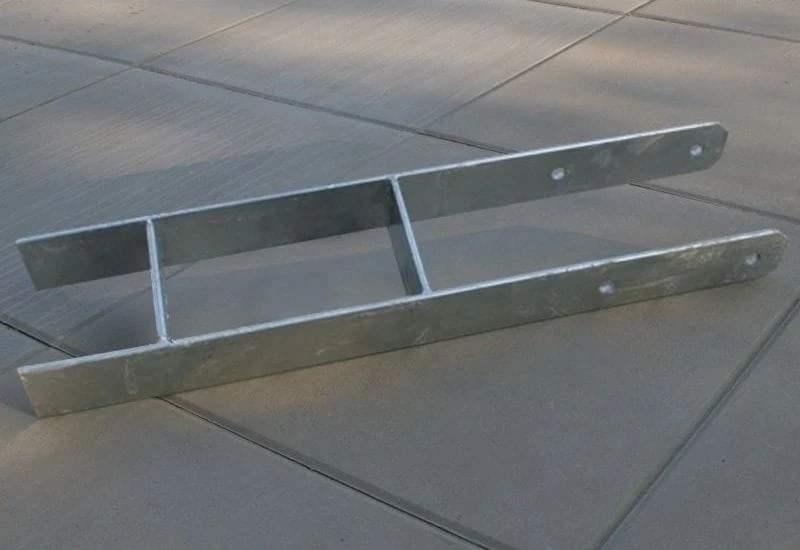 Gratis Karibu H-Pfostenanker 12 x 12 x 80 cm