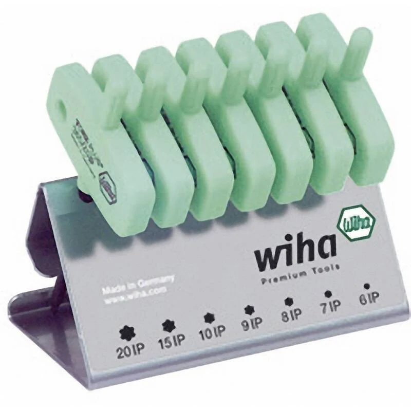 3x B-Ware Wiha Schraubendreher-Set Stiftschlüssel TORX PLUS schwarzoxidiert 7teilig 3 SETS
