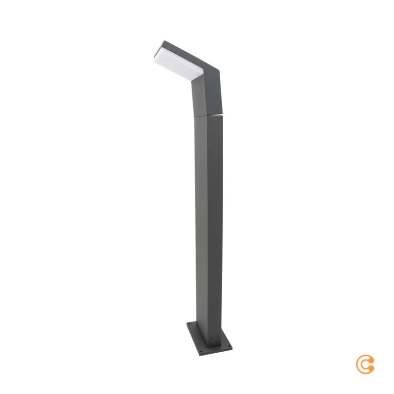 B-Ware Deko Light Wegeleuchte Gartenlampe LED Außenleuchte dunkelgrau Aluminium Tucanae