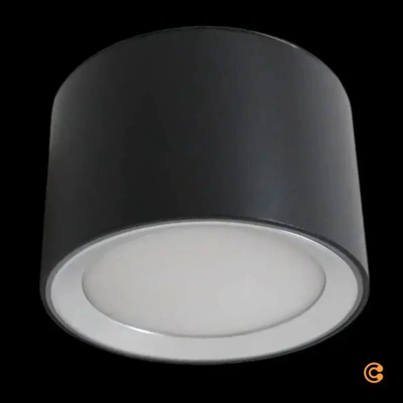 B-Ware Nordlux LED-Bad-Deckenleuchte Einbauleuchte Andre LED IP44 Schwarz 3 STÜCK