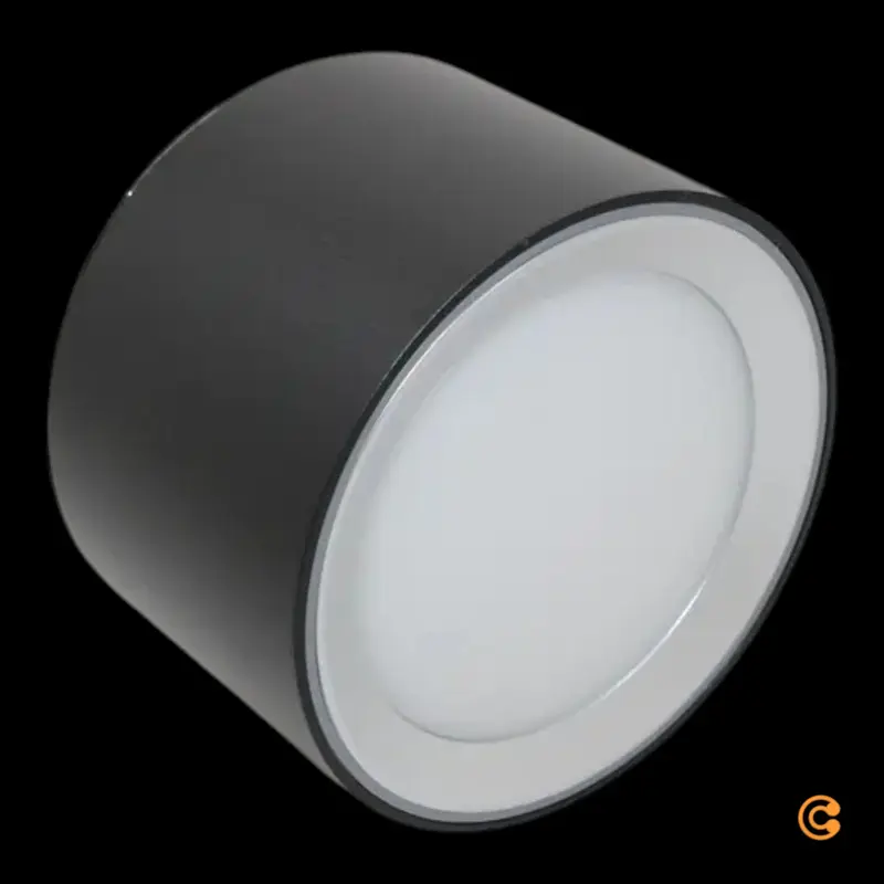 B-Ware Nordlux LED-Bad-Deckenleuchte Einbauleuchte Andre LED IP44 Schwarz 3 STÜCK
