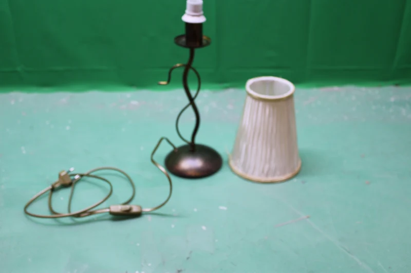 B-Ware ONLI Delia Tischleuchte Leuchte Lampe bronze Eisen 42 cm SIEHE TEXT/FOTO