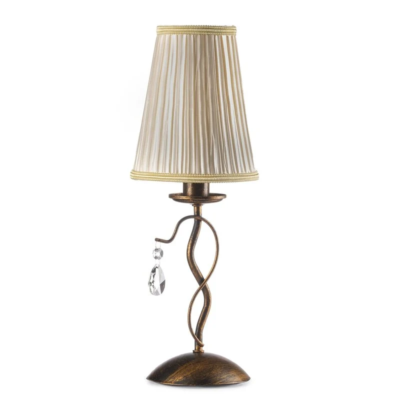 B-Ware ONLI Delia Tischleuchte Leuchte Lampe bronze Eisen 42 cm SIEHE TEXT/FOTO