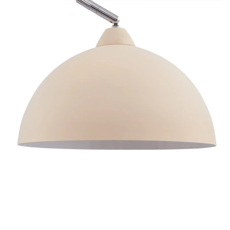 B-Ware Lindby Stehlampe Tonka beige Metall Marmor E27 LED Stehleuchte Leuchte Lampe