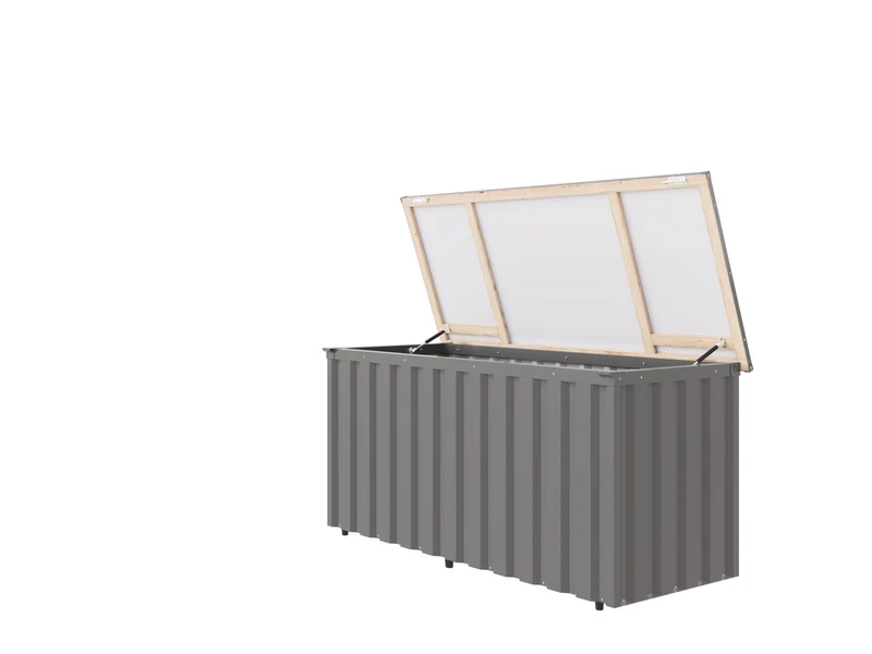 Karibu Metallbox Indium 2, Graualuminium