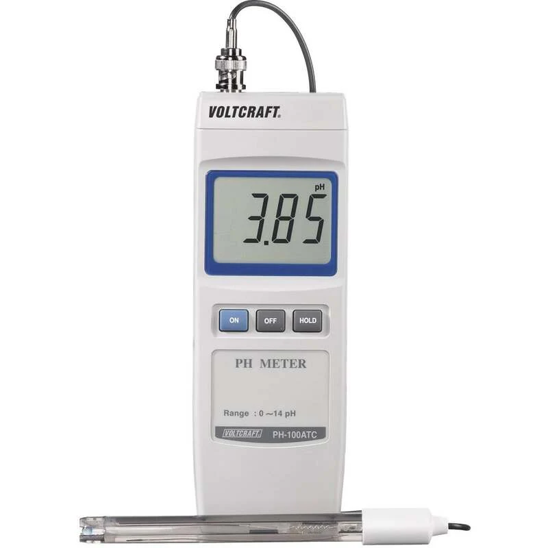 D-Ware Voltcraft PH 100 ATC Digitales pH-Meter Messgerät PH Wert Prüfer A DEFEKTWARE