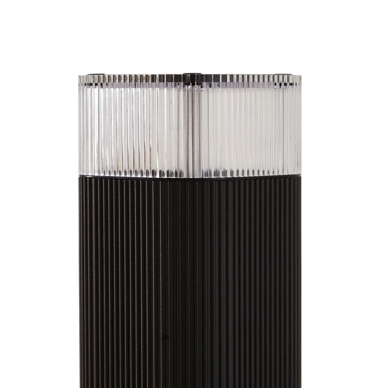 B-Ware Lindby Wegeleuchte Außenlampe Halvar Standleuchte schwarz IP65 50 cm GU10