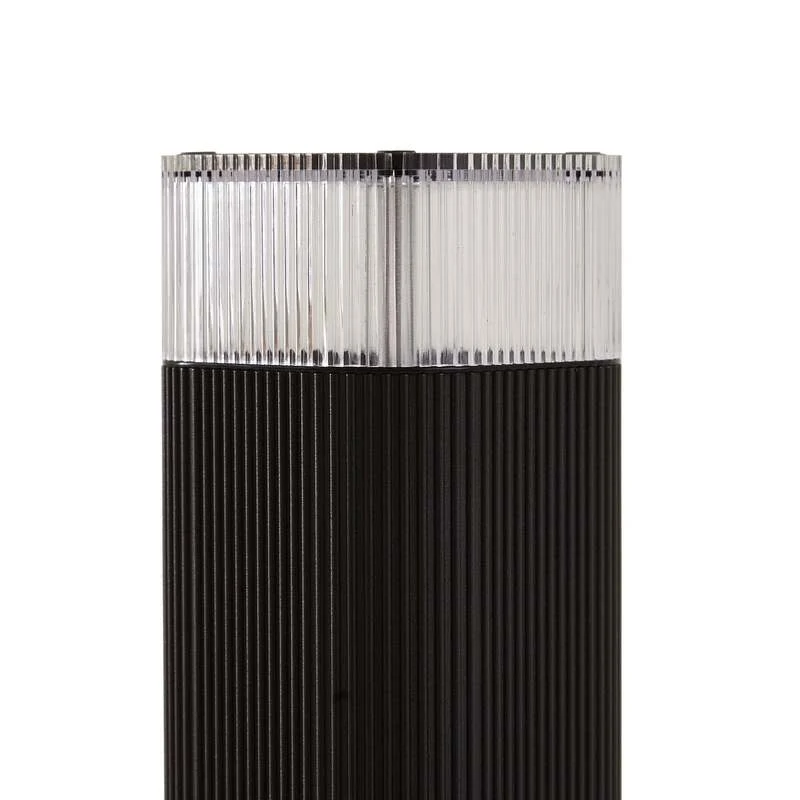 B-Ware Lindby Wegeleuchte Außenlampe Halvar Standleuchte schwarz IP65 50 cm GU10