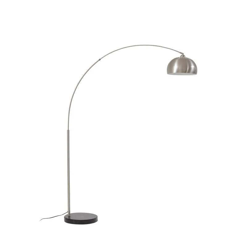 B-Ware Lindby Bogenleuchte Bogenlampe Stehlampe Hernando nickel Stahl SIEHE TEXT/FOTO