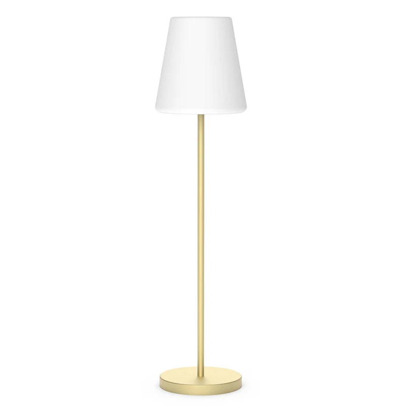 B-Ware Newgarden Lola Slim 180 Solar-Stehlampe Standleuchte Lampe messing SIEHE TEXT
