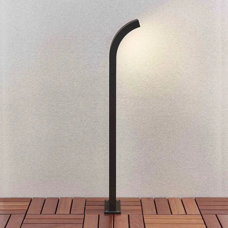 B-Ware Arcchio Wegeleuchte Außenlampe LED Wegelicht grafitgrau Aluminium IP65 100 cm456