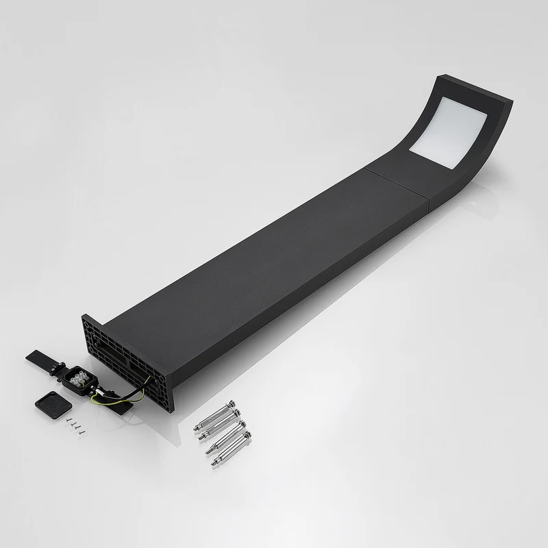 B-Ware Arcchio Wegeleuchte Außenlampe LED Wegelicht grafitgrau Aluminium IP65 100 cm456