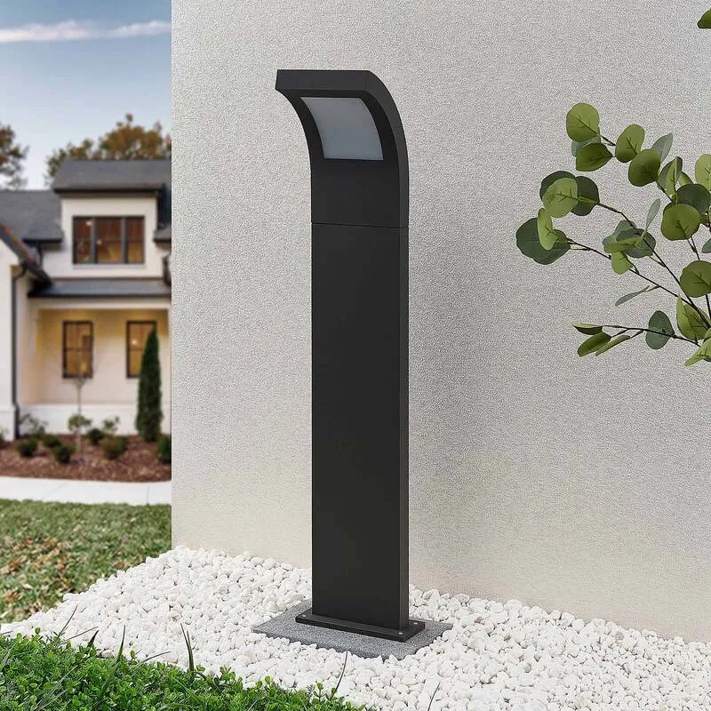 B-Ware Arcchio Wegeleuchte Außenlampe LED Wegelicht grafitgrau Aluminium IP65 100 cm456