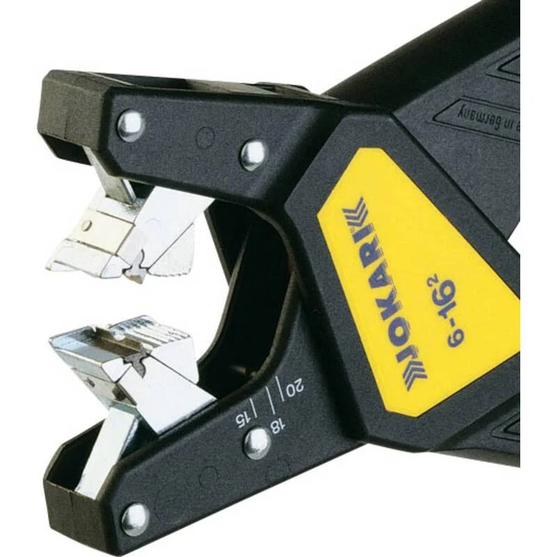 B-Ware Jokari Nr. 6-16² 20090 Automatische Abisolierzange 6 bis 16 mm² 2 STÜCK