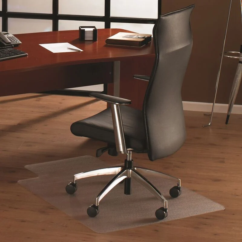 B-Ware Floortex Bodenschutzmatte Stuhlunterlage Hartböden mit Lippe 120x90 2 STÜCK
