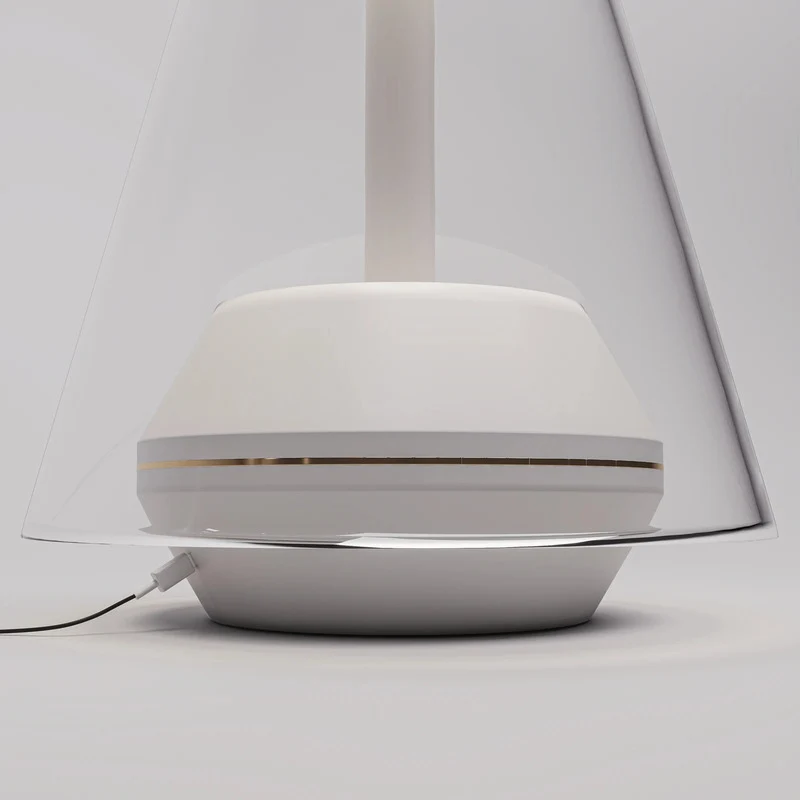 B-Ware Prandina Tischleuchte Tischlampe LED Shuttle Akku tragbar dimmbar IP44 USB w841