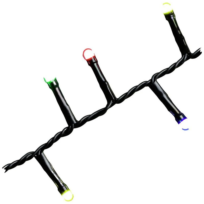 B-Ware Konstsmide Lichterkette Lichtergirlande LED Außen Mehrfarbig 1500 Micro 32.98m