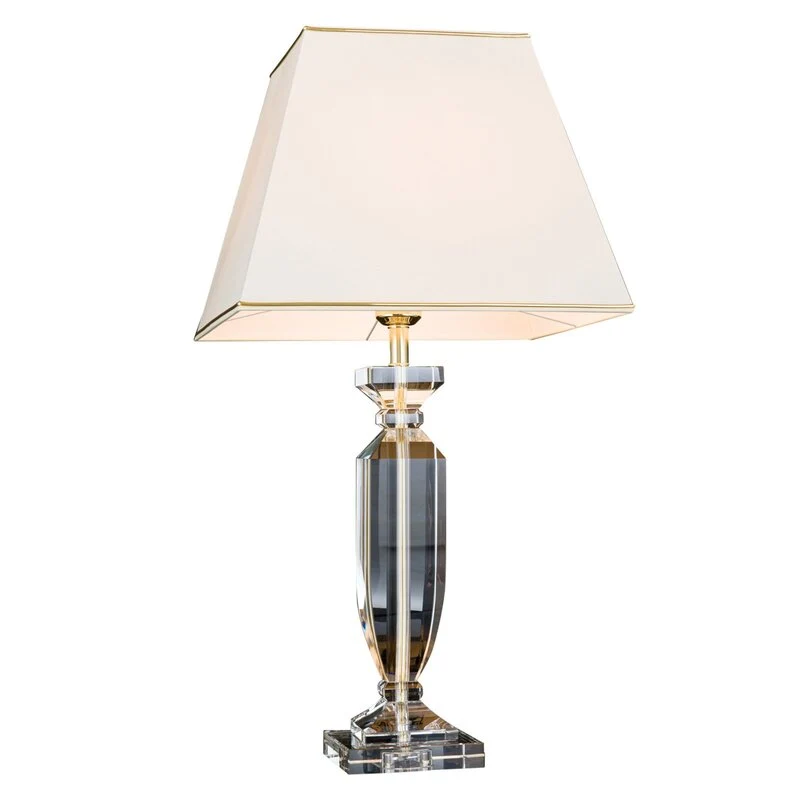 B-Ware Orion Tischlampe Lampe Leuchte Bürolampe Pokal Kristall gold SIEHE TEXT/FOTO