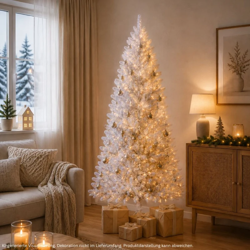 „Snowflake“ 210 cm Weihnachtsbaum PVC 1015