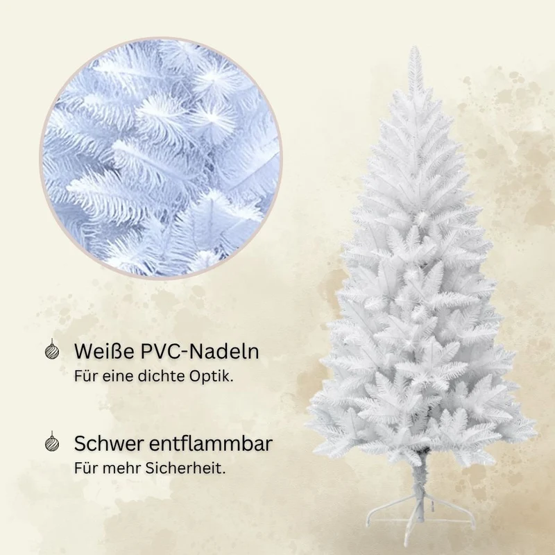 „Snowflake“ 180 cm Weihnachtsbaum PVC 1015