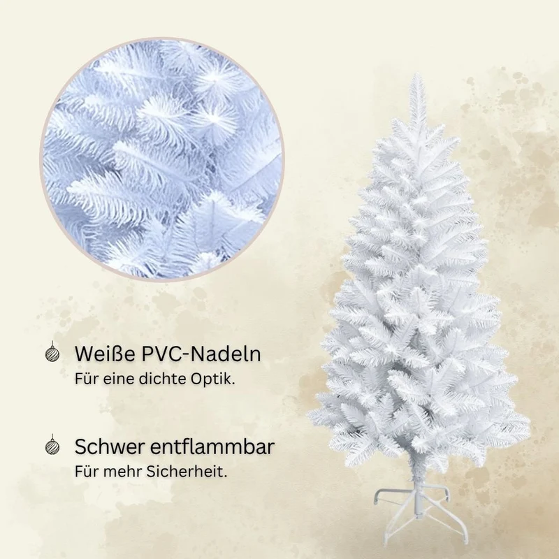 „Snowflake“ 150 cm Weihnachtsbaum PVC 1015