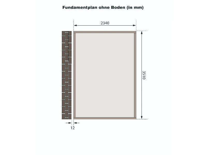 Karibu Gartenhaus Bomlitz 4 terragrau 19 mm