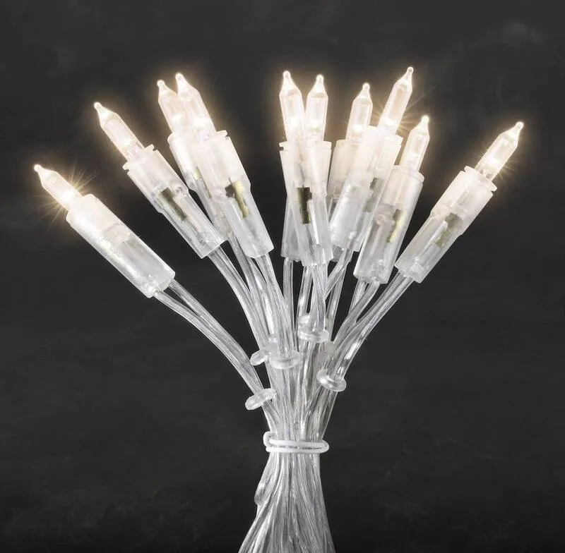 5x B-Ware Konstsmide 6303-103 Mini-Lichterkette EEK A 50 LED 5 STÜCK