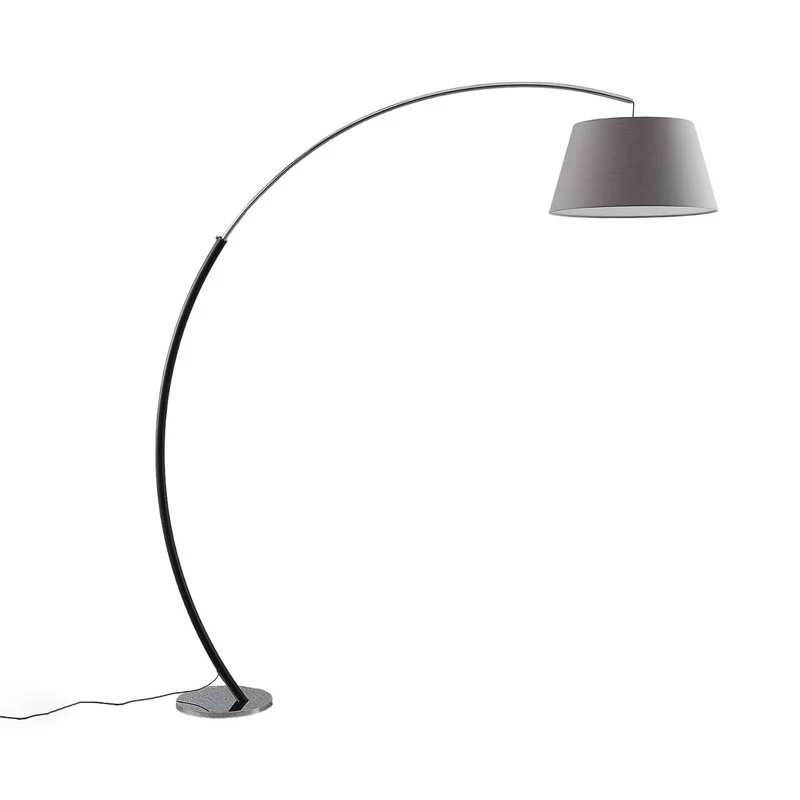 B-Ware Lucande Evelyna Bogen-Stehleuchte Bogenlampe Stehlampe E27 LED SIEHE TEXT/FOTO