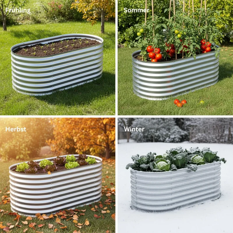 Hochbeet Rimini L 160 x 80 x 80 cm