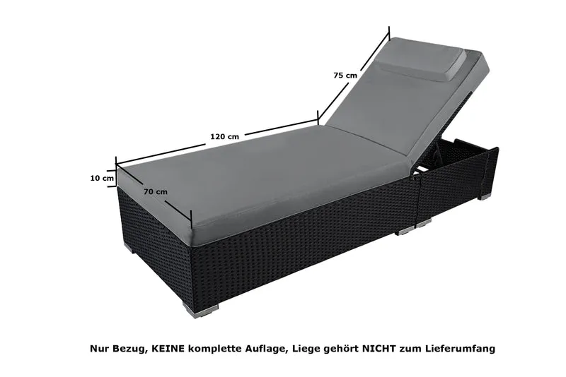 Wechselbezüge für Sonnenliegen und Stühle