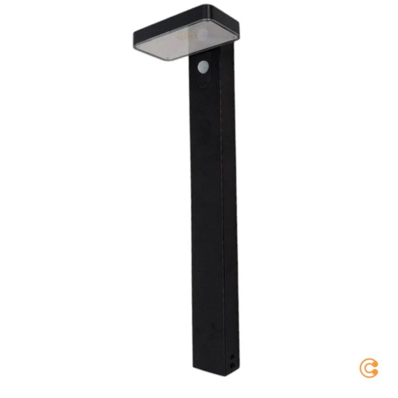 B-Ware Nordlux Wegeleuchte Gartenleuchte Rica Square LED Pollerleuchte schwarz 76cm