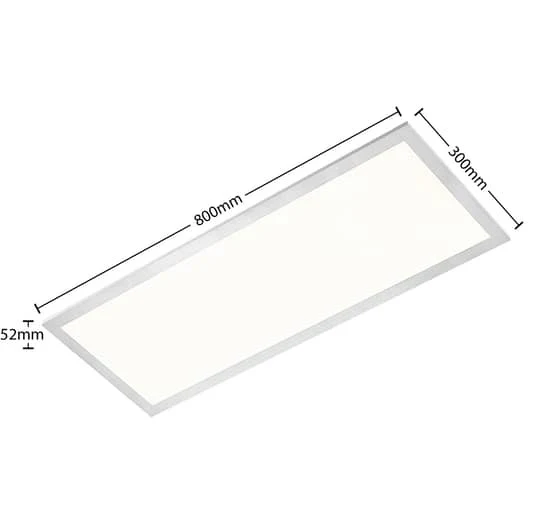 B-Ware Lindby Zemmi LED-Deckenlampe Deckenlampe Lampe Leuchte Sensor 80x30 cm