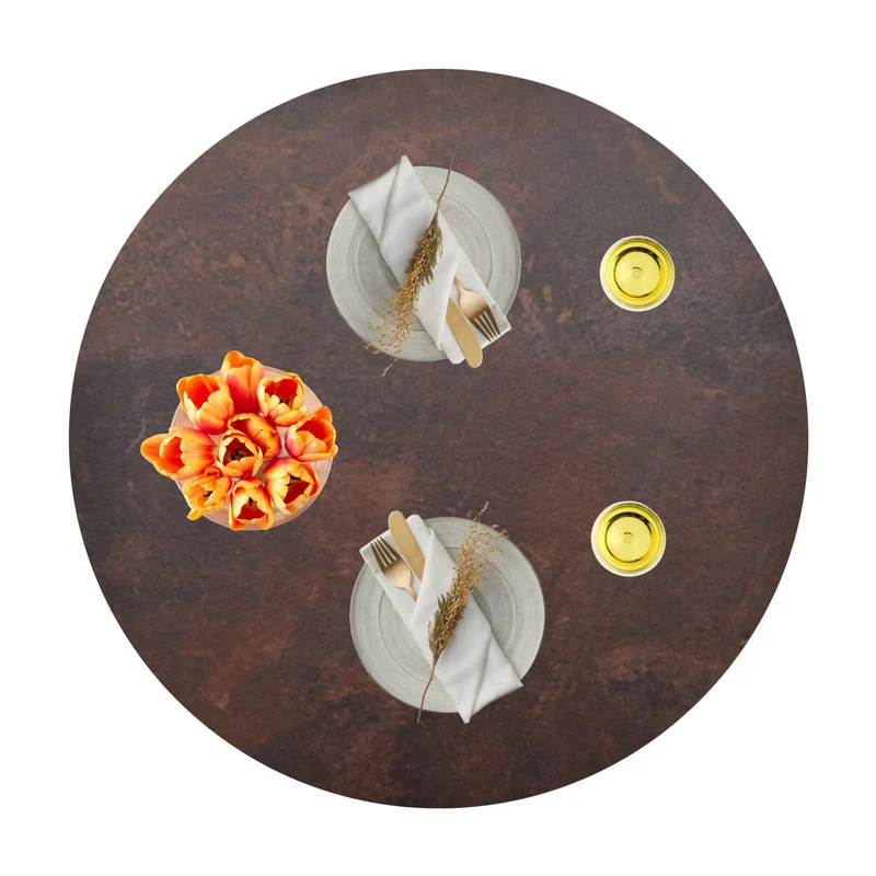 Table Top Topalit - cyprus metal Ø80cm