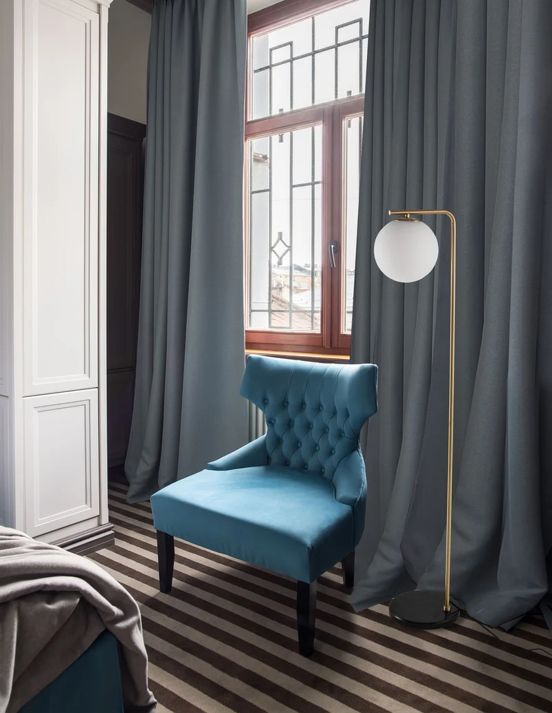 B-Ware Nova Luce Stehlampe Standleuchte ALVAREZ E27 LED Gold Wohnzimmer Beleuchtung306
