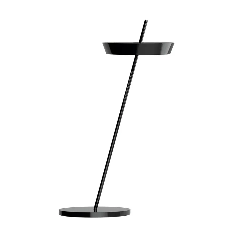 B-Ware Sigor Tischlampe Tischleuchte LED Akku Mahina schwarz Aluminium dimmbar CCT 36cm