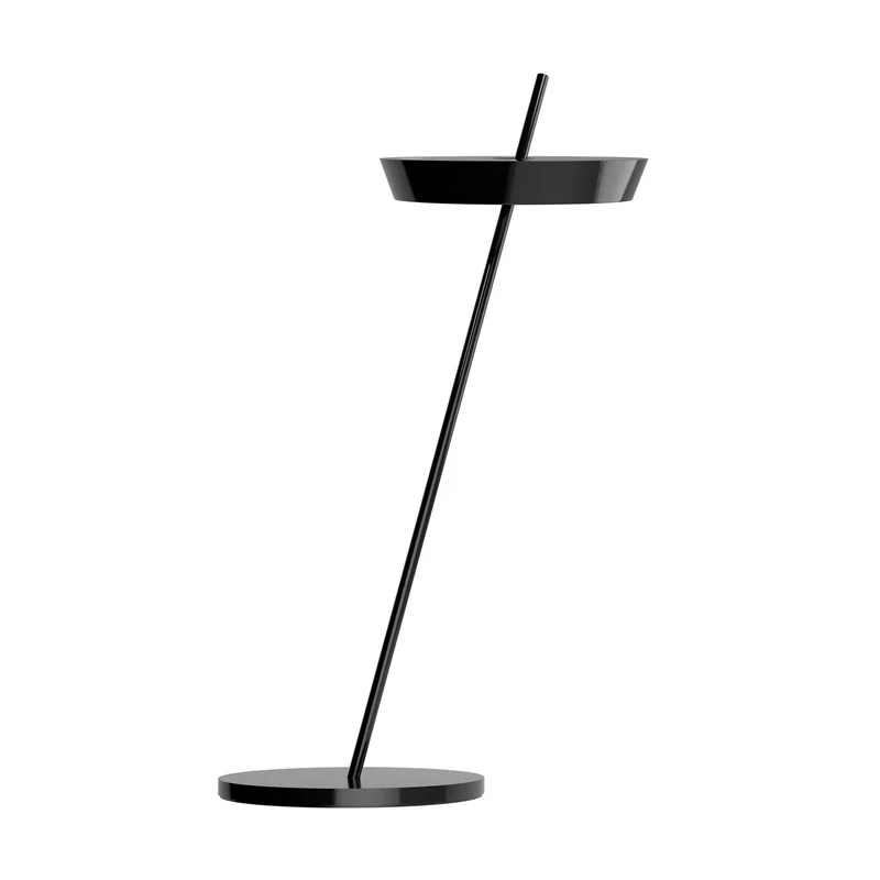 B-Ware Sigor Tischlampe Tischleuchte LED Akku Mahina schwarz Aluminium dimmbar CCT 36cm