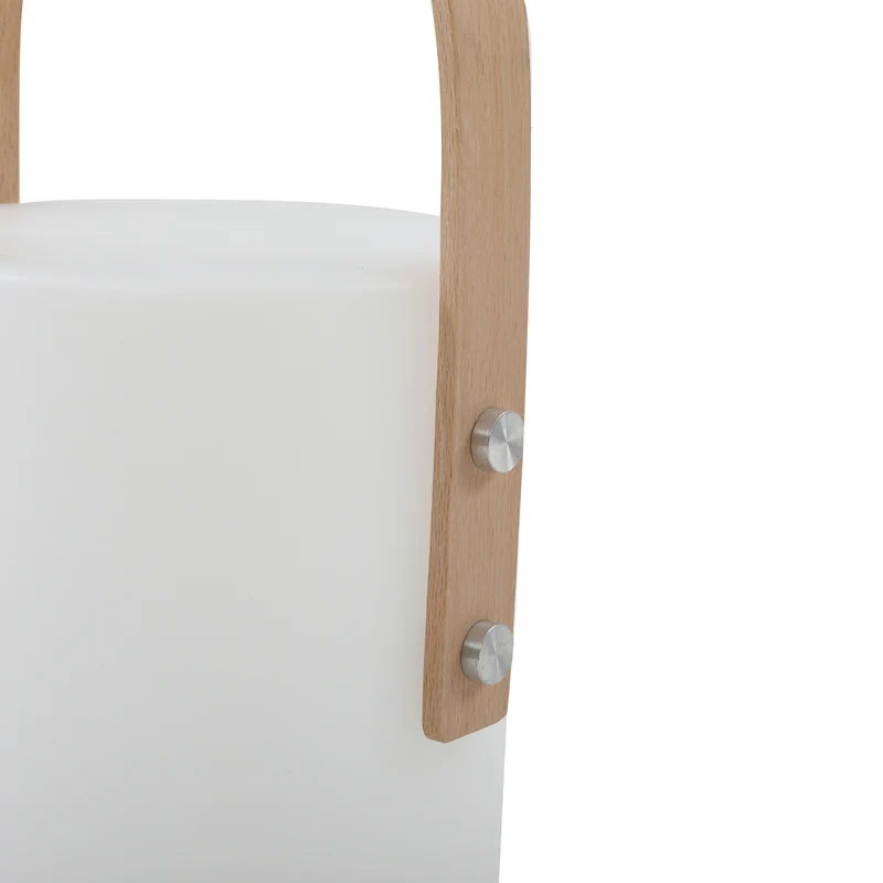 B-Ware Lindby LED Akku Außentischleuchte Juria Gartenleuchte dimmbar IP44 weiß 35,5cm