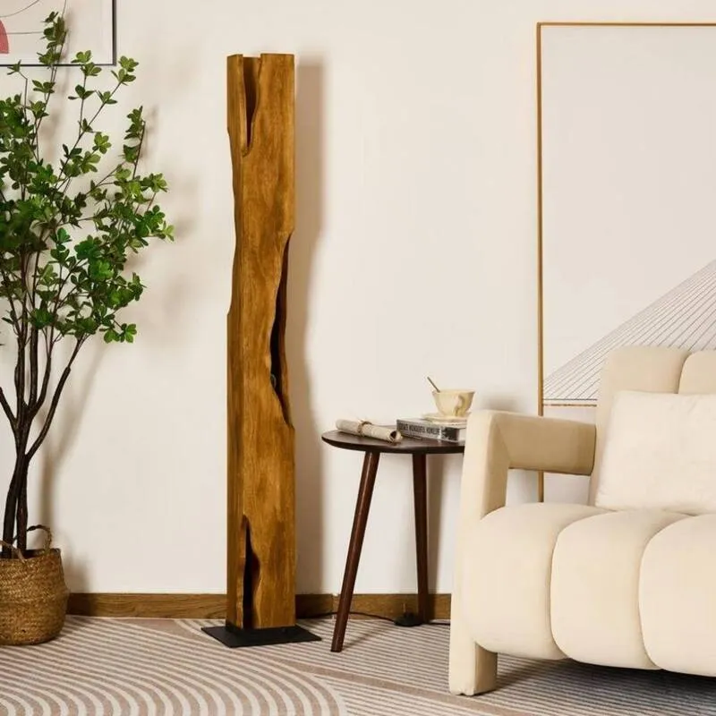 Eco-Light Stehleuchte Venus braun Höhe 141 cm Holz 4-flammig SIEHE TEXT/FOTO