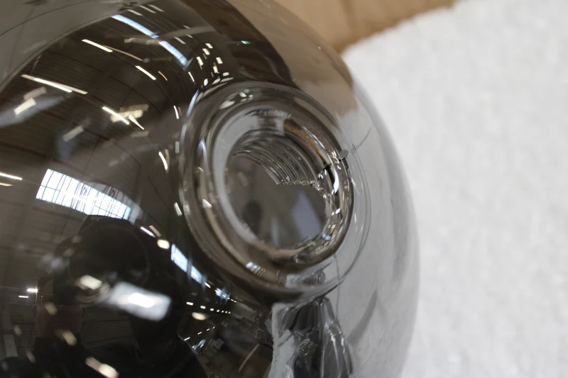 Lindby Stehleuchte Lampe Orbelia Glas schwarz 5-flammig LED SIEHE TEXT/FOTO