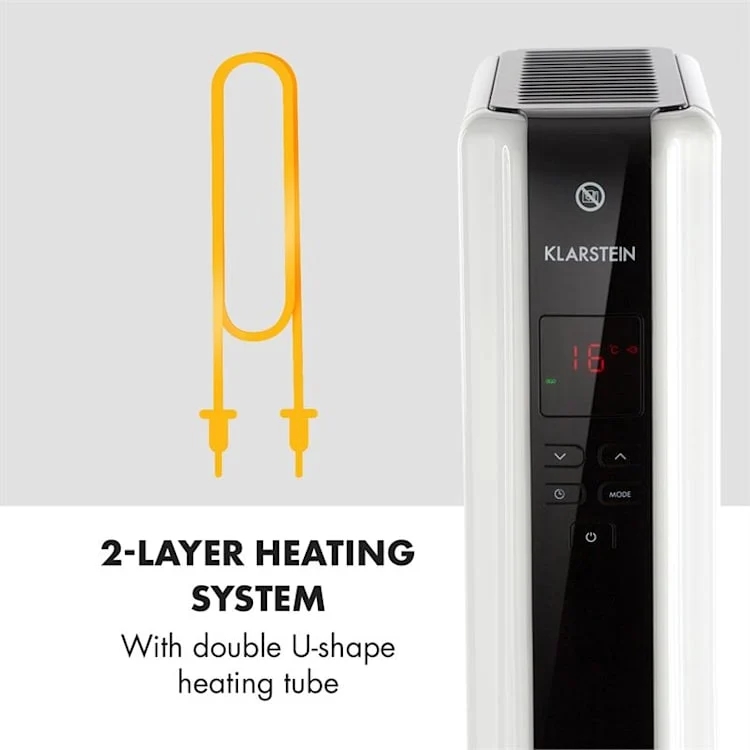 D-Ware Klarstein Thermaxx 2500 Ölradiator Elektroheizung Mobile Heizung DEFEKTWARE