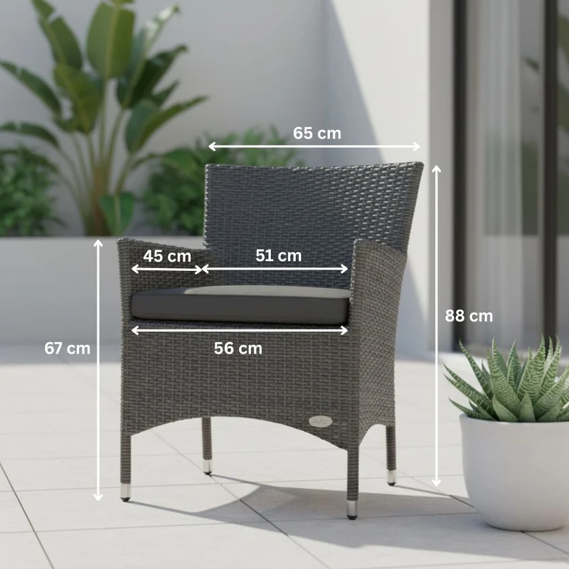 Rattan Stuhl Trento