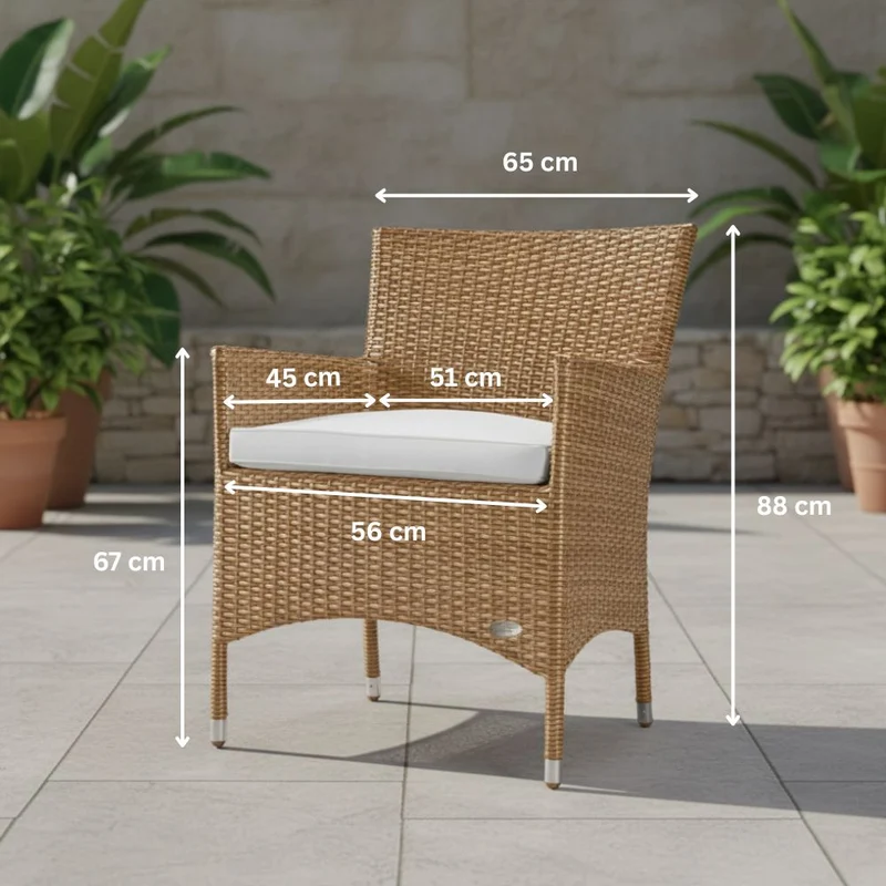 Rattan Stuhl Trento