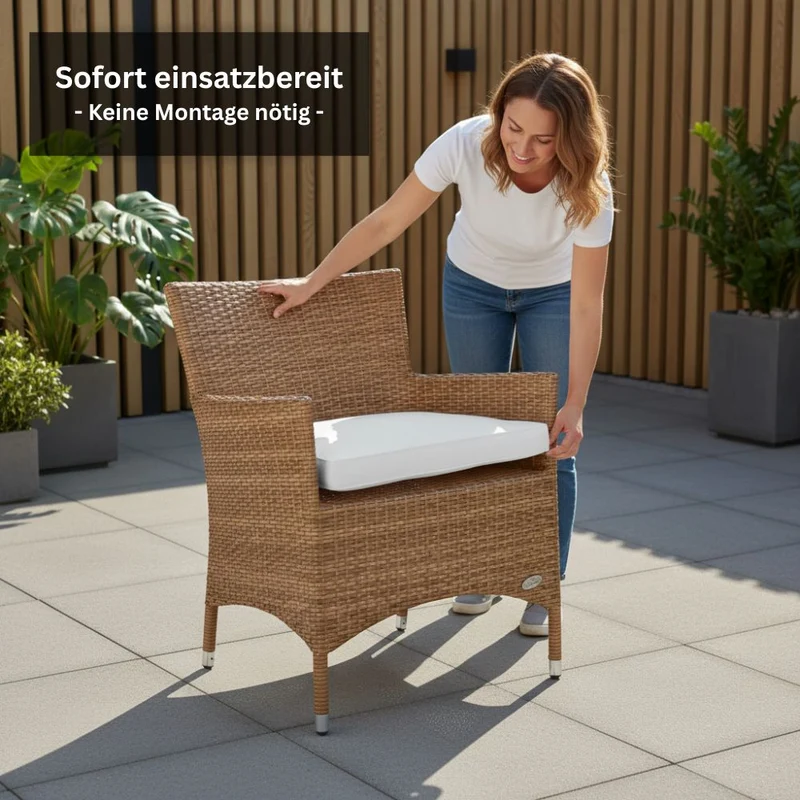 Rattan Stuhl Trento