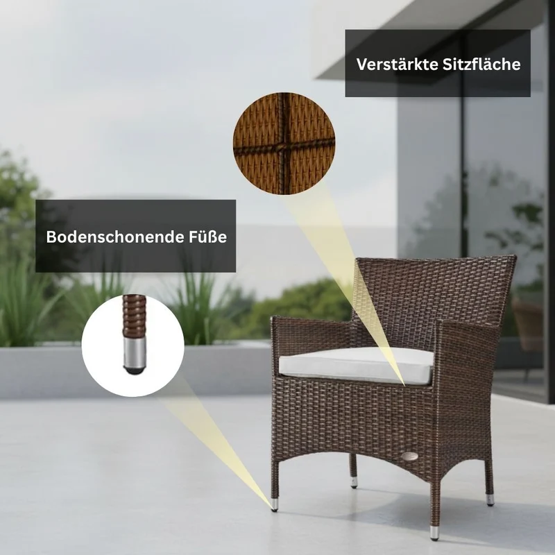 Rattan Stuhl Trento