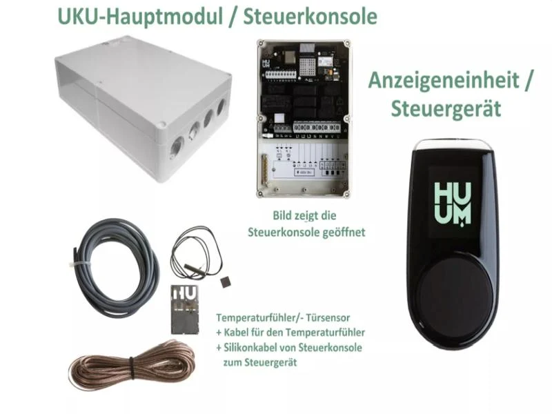 Karibu Elektronische Saunaofensteuerung Huum "UKU WIFI" mit App Steuerung