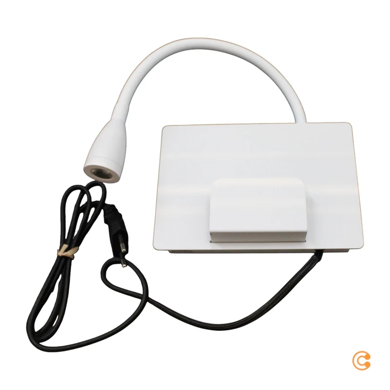 B-Ware Paulmann Wandleuchte Leselampe USB LED Flexarm Lampe weiß matt Schalter